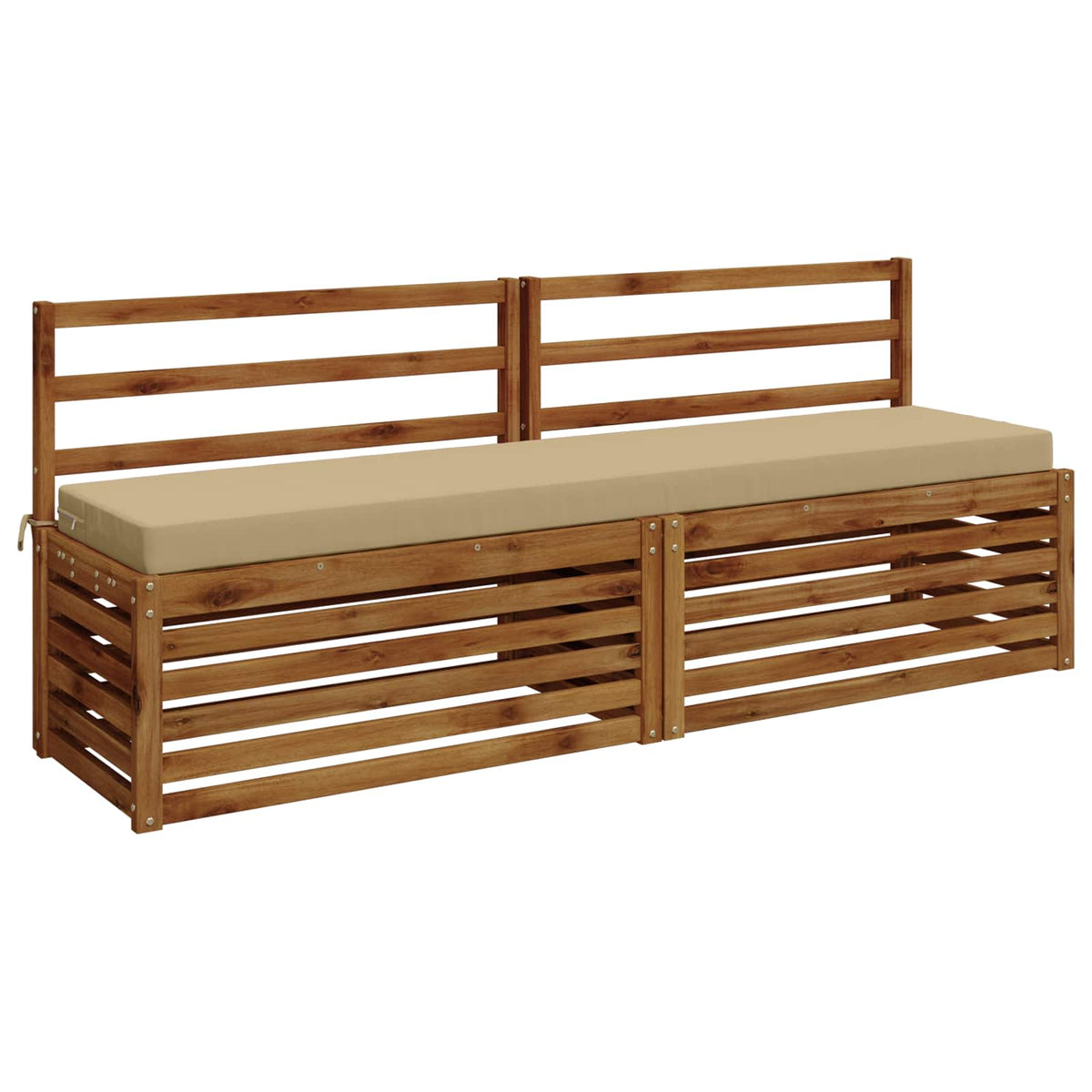 Jastučić za klupu SOEST 100% poliester Bež 170 x 40 x 8 cm