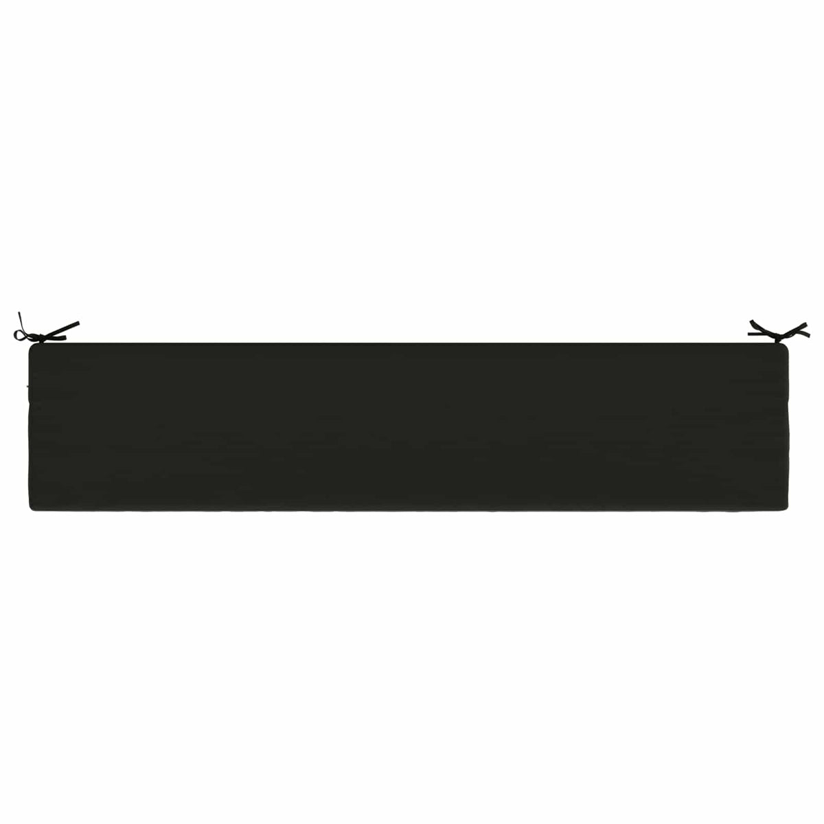 Jastučić za klupu SOEST 100% poliester Crna 200 x 40 x 8 cm