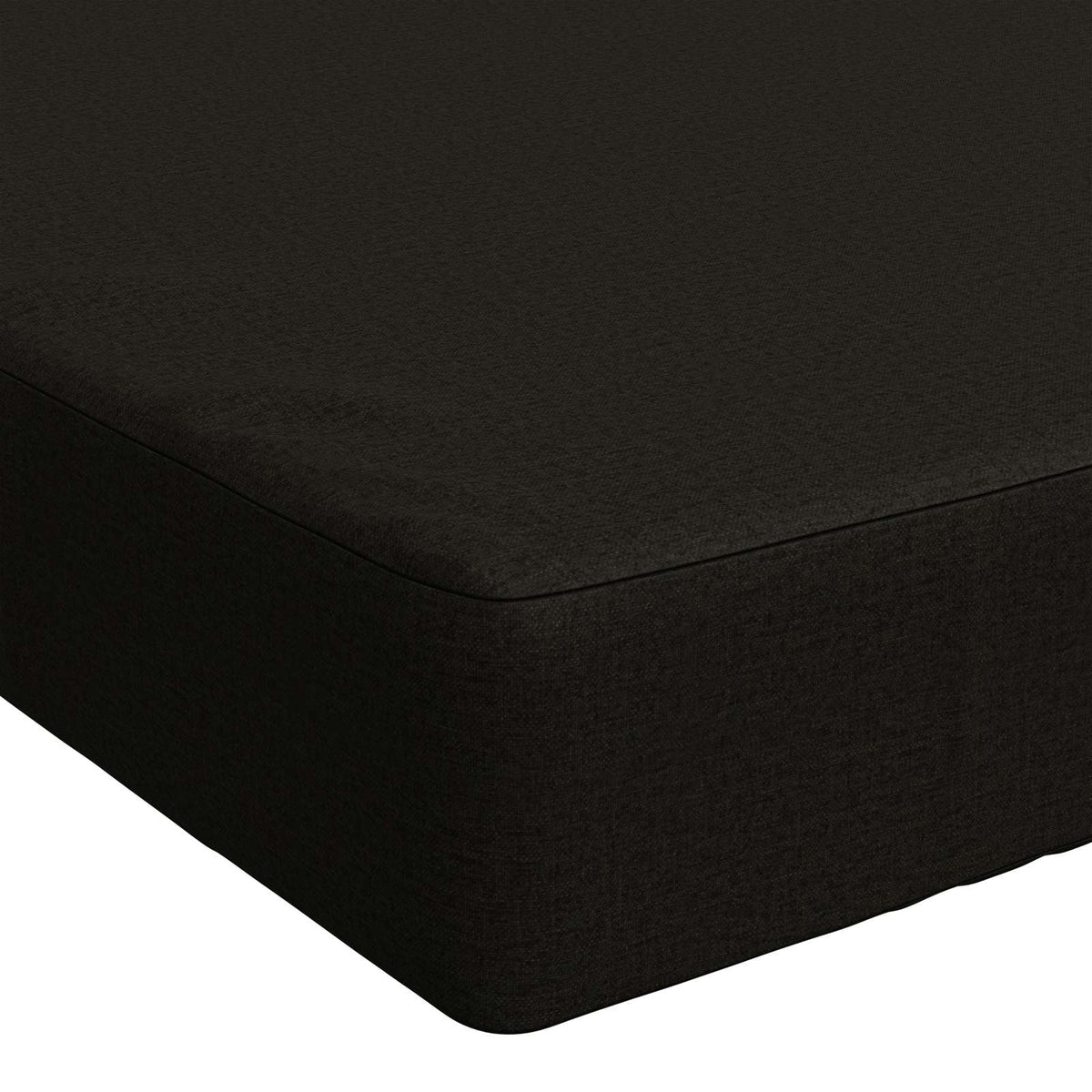 Jastučić za klupu SOEST 100% poliester Crna 110 x 50 x 8 cm