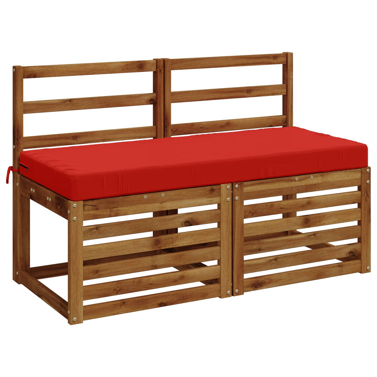 Jastučić za klupu SOEST 100% poliester Crvena 110 x 50 x 8 cm