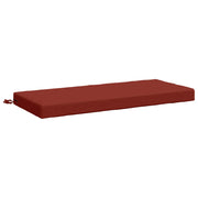 Jastučić za klupu SOEST 100% poliester Crvena 120 x 50 x 8 cm