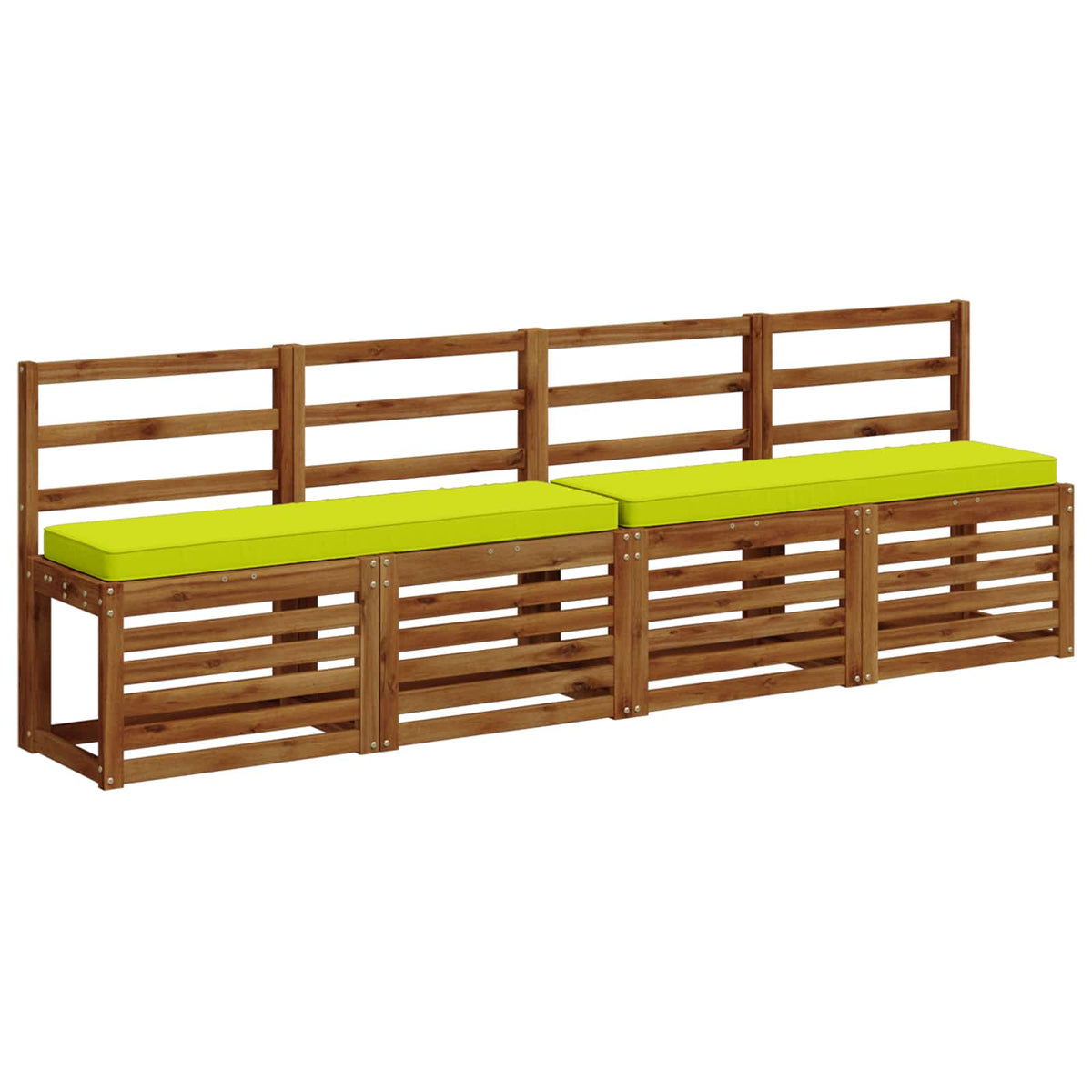 Jastučići za klupe - 2 dijela VUGHT 2 pcs 100% poliester