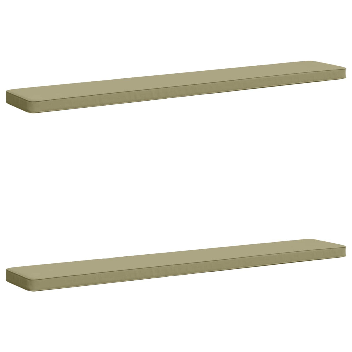 Jastučići za klupe - 2 dijela VUGHT 2 pcs 100% poliester