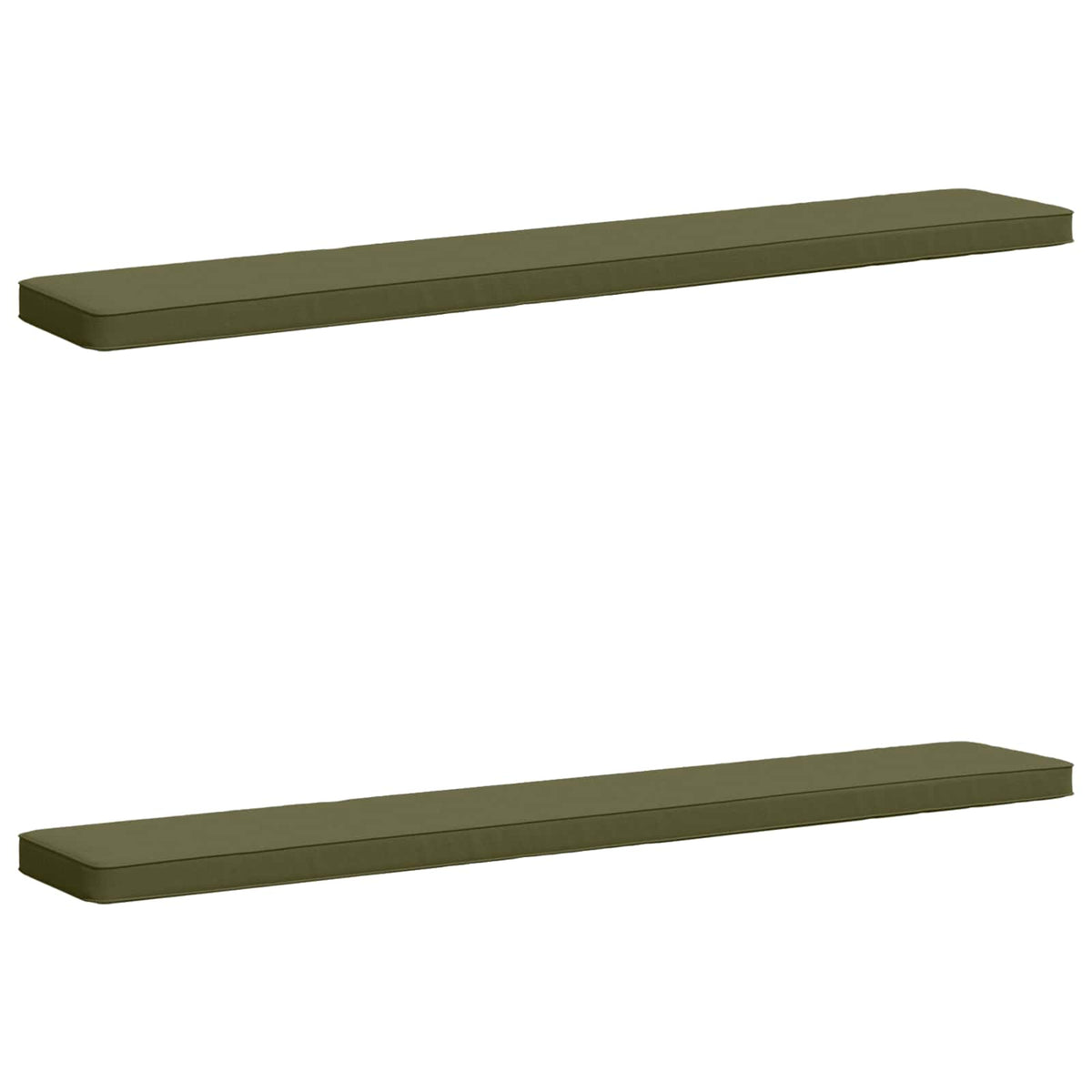 Jastučići za klupe - 2 dijela VUGHT 2 pcs 100% poliester