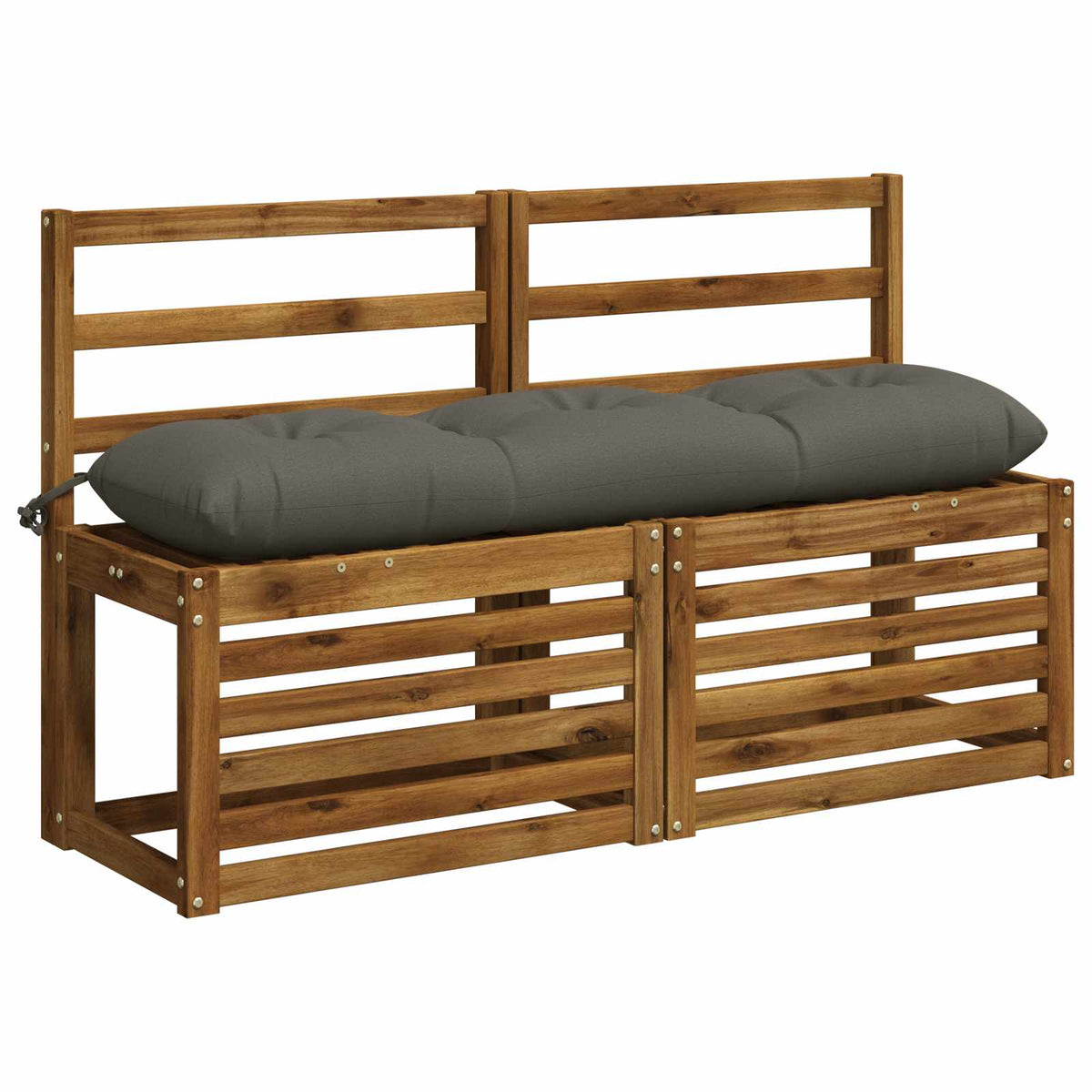 Jastučić za klupu VIANEN 100% poliester Siva 120 x 30 x 12 cm