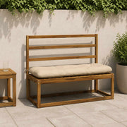 Jastučić za klupu VIANEN 100% poliester Krem 110 x 40 x 12 cm