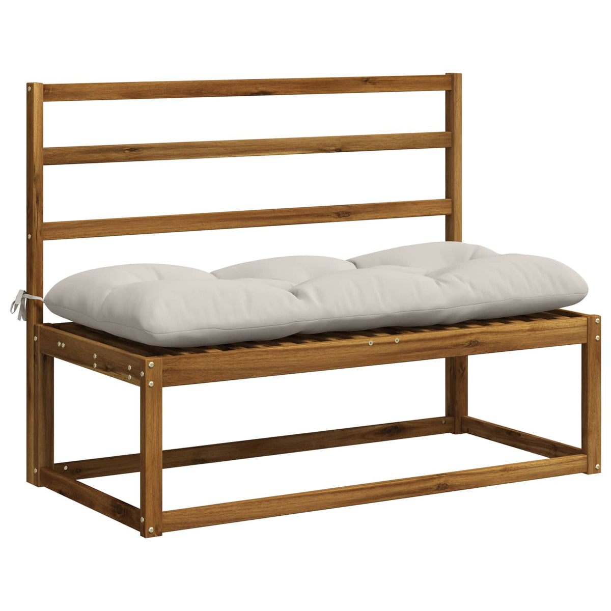Jastučić za klupu VIANEN 100% poliester Bijela 120 x 50 x 12 cm