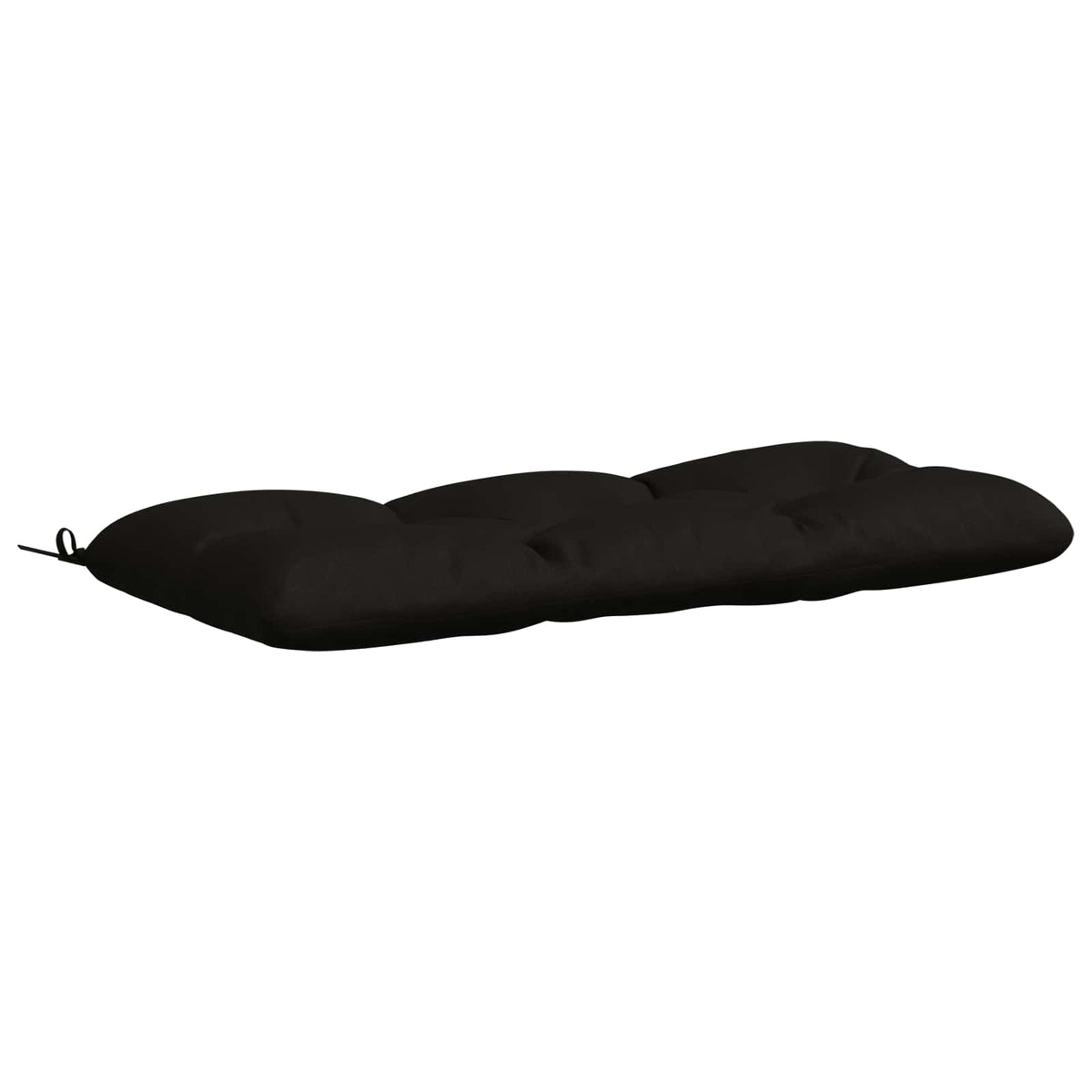 Jastučić za klupu VIANEN 100% poliester Crna 120 x 50 x 12 cm