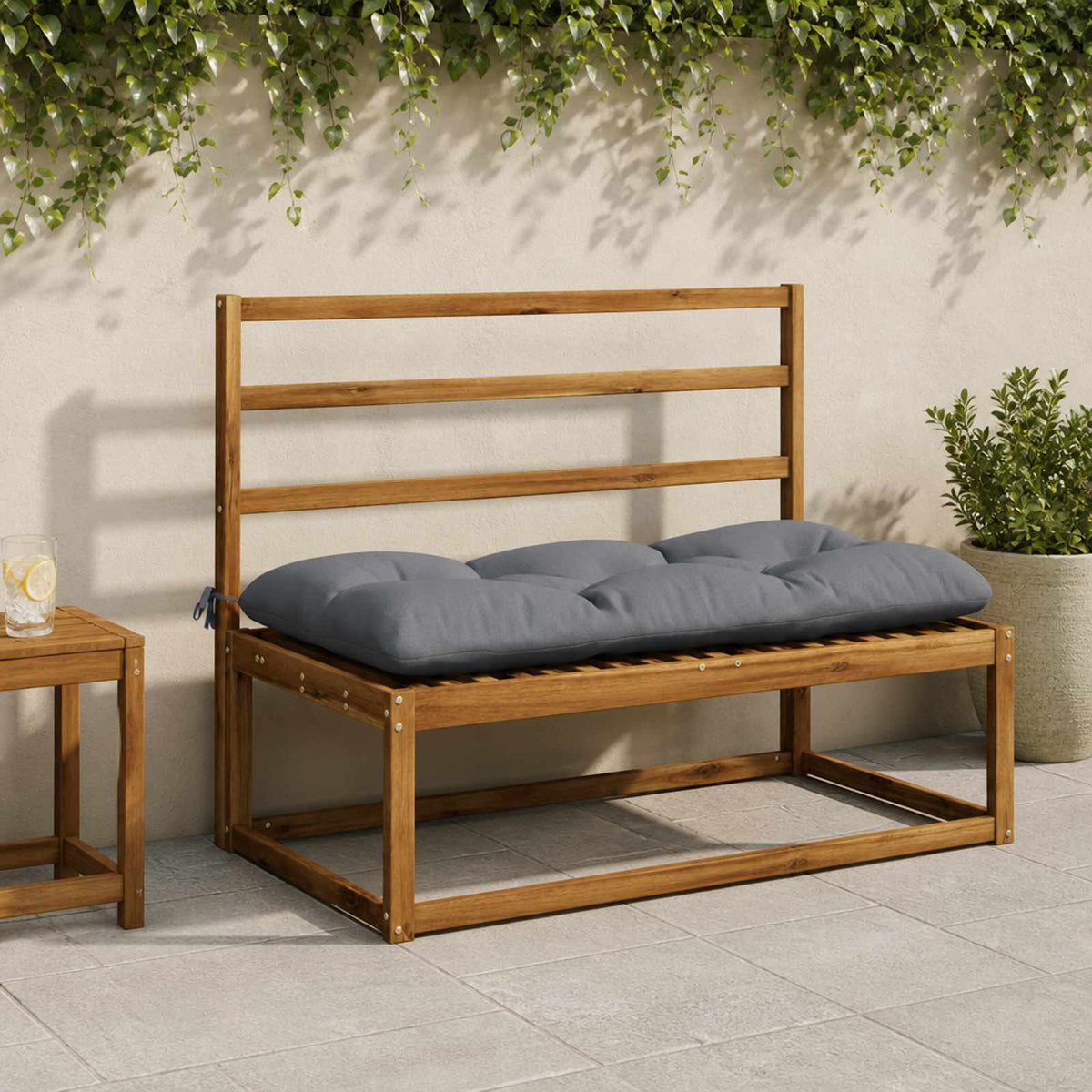Jastučić za klupu VIANEN 100% poliester Plava 110 x 60 x 12 cm