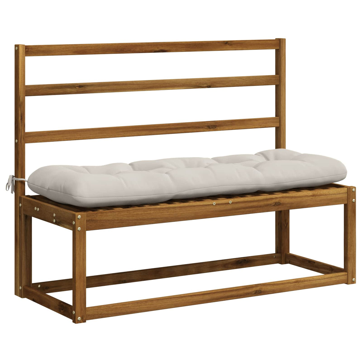 Jastučić za klupu VIANEN 100% poliester Bijela 130 x 40 x 12 cm