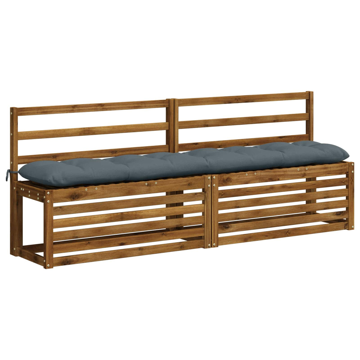 Jastučić za klupu VIANEN 100% poliester Plava 200 x 30 x 12 cm
