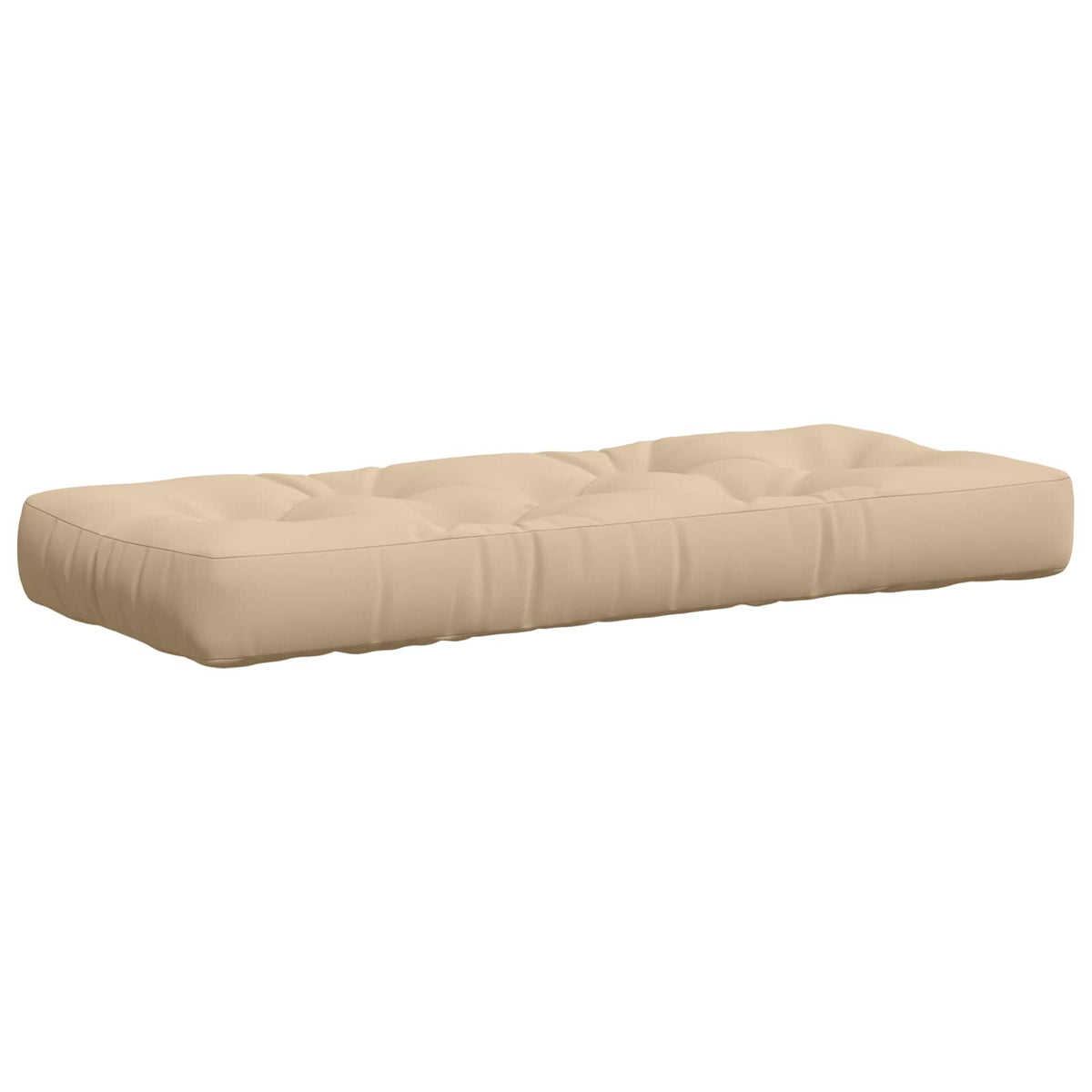 Jastučić za palete VIANEN 100% poliester Krem 120 x 40 x 12 cm