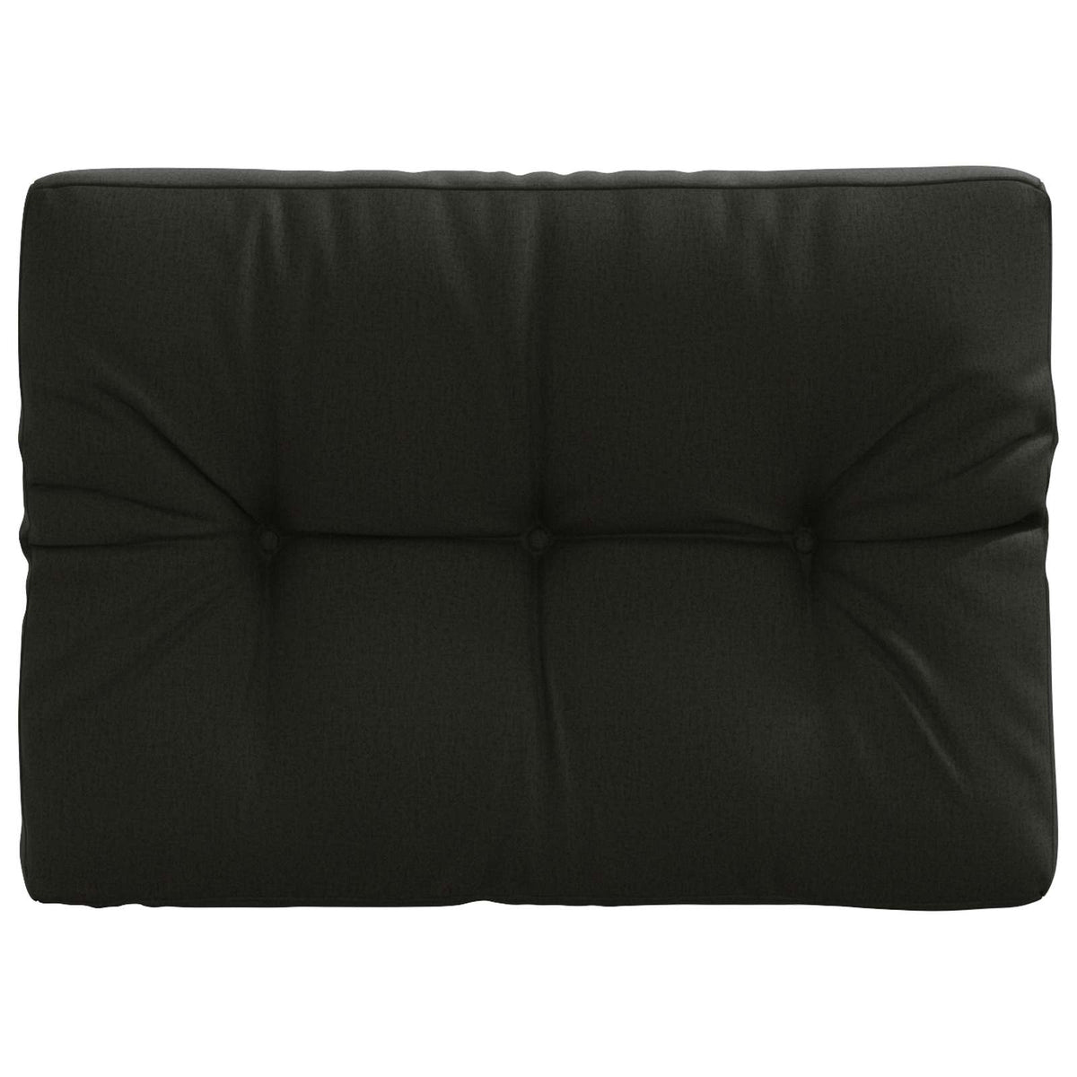 Jastučić za palete VIANEN 100% poliester Crna 70 x 50 x 12 cm