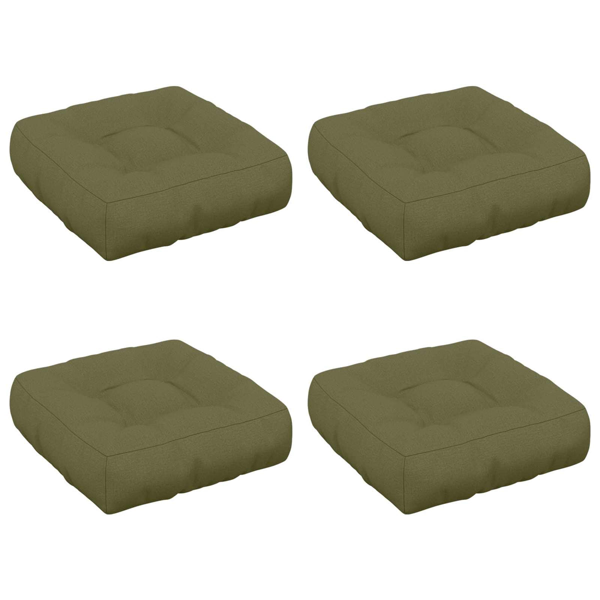 Jastučići za sjedalo od 4 dijela VIANEN 4 pcs 100% poliester