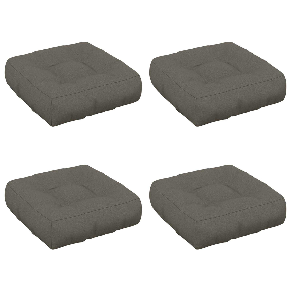 Jastučići za sjedalo od 4 dijela VIANEN 4 pcs 100% poliester