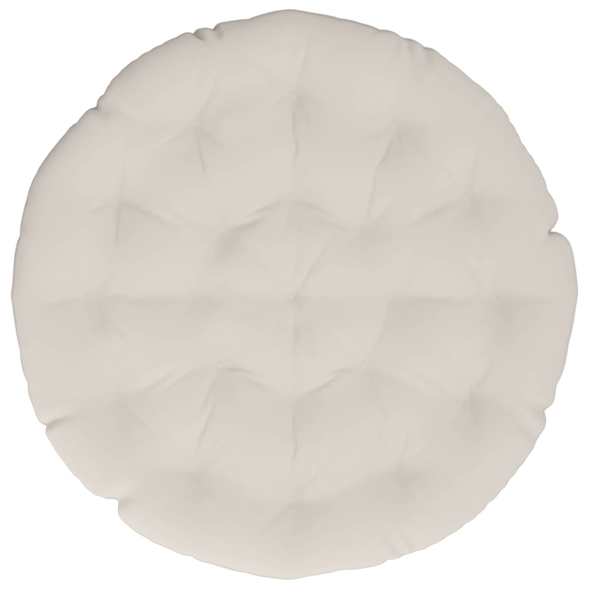 Papasan jastučić VIANEN 100% poliester Bijela Ø 130 x 12 cm