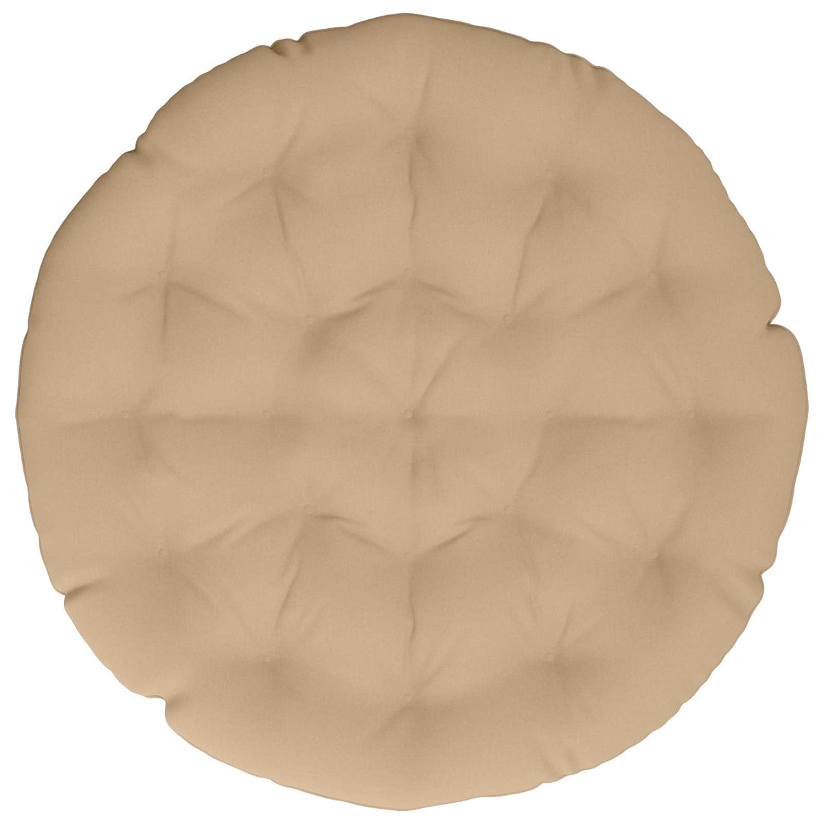 Papasan jastučić VIANEN 100% poliester Pijesak Ø 130 x 12 cm