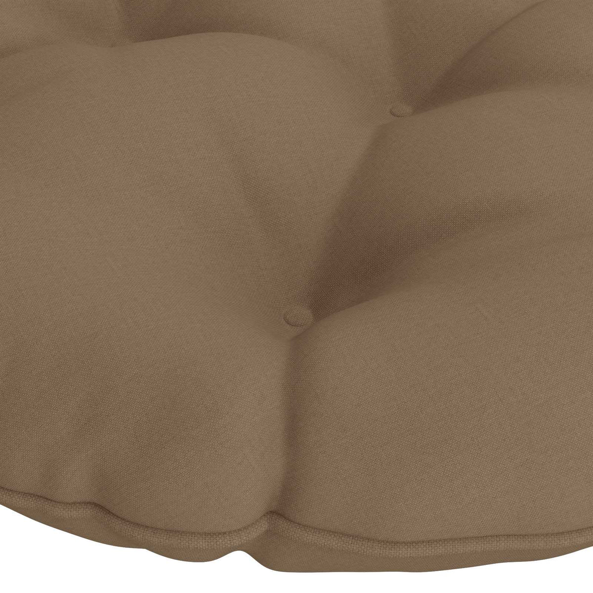 Papasan jastučić VIANEN 100% poliester Sivosmeđa Ø 120 x 12 cm