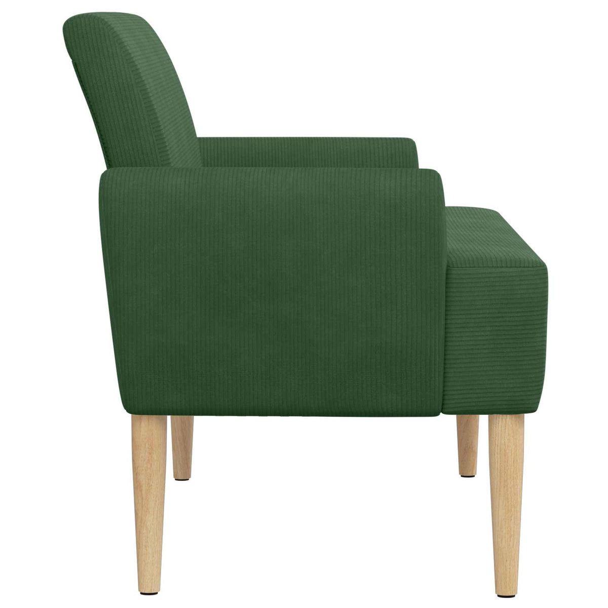 Ljubavni kauč s gumbima Jungle zelena 116 x 67 x 81 cm