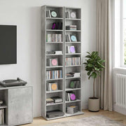 CD ormar 2 kom. Betonska siva 33 x 23,5 x 175 cm