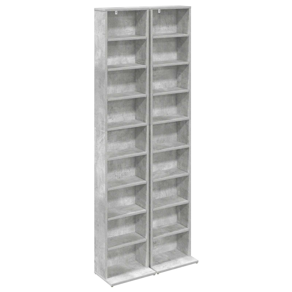 CD ormar 2 kom. Betonska siva 33 x 23,5 x 175 cm
