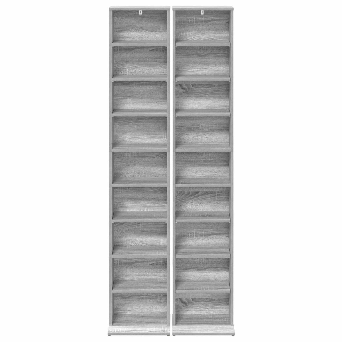 CD ormar 2 kom. Siva Sonoma 33 x 23,5 x 175 cm