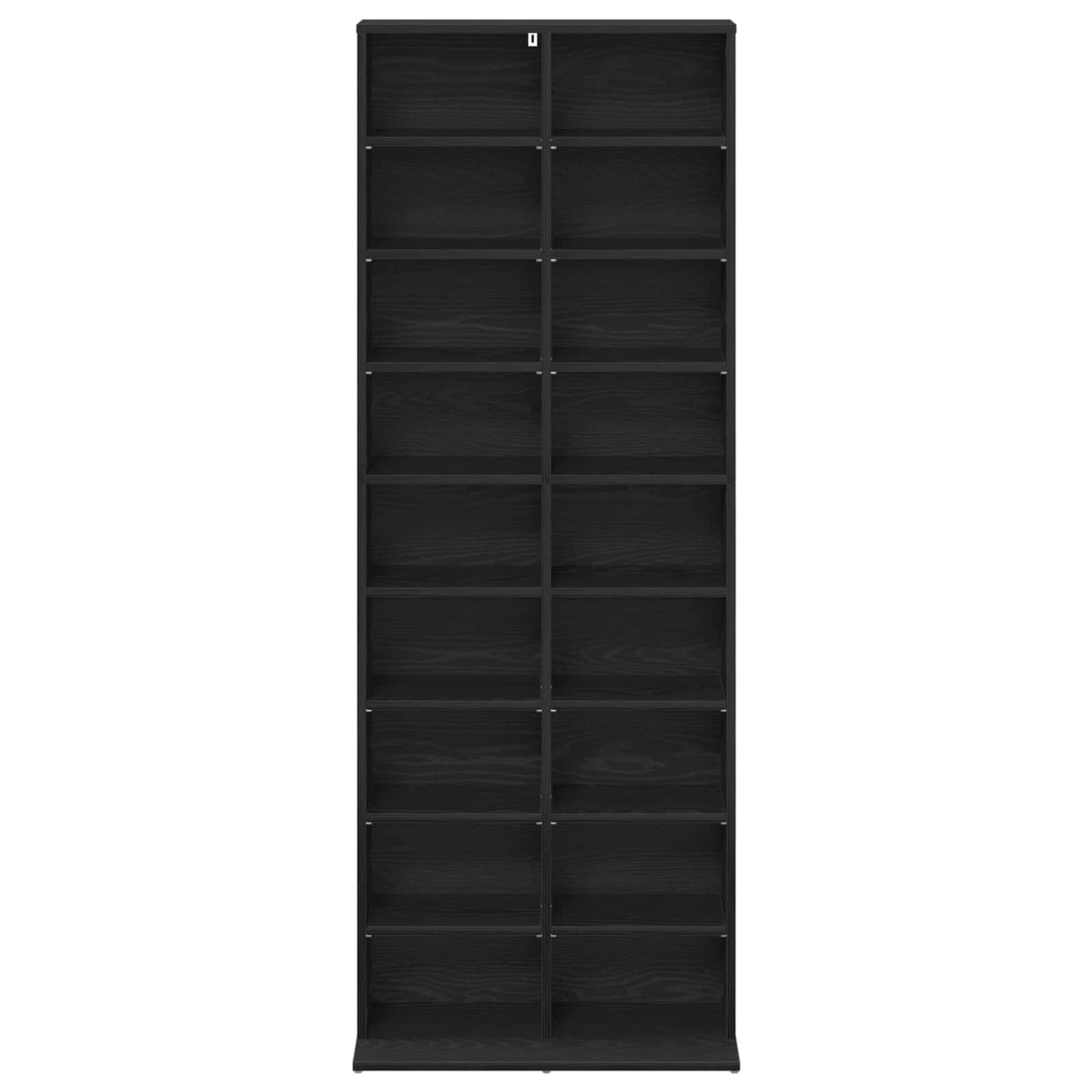 CD ormar Crni hrast 65 x 23,5 x 175 cm Konstruirano drvo