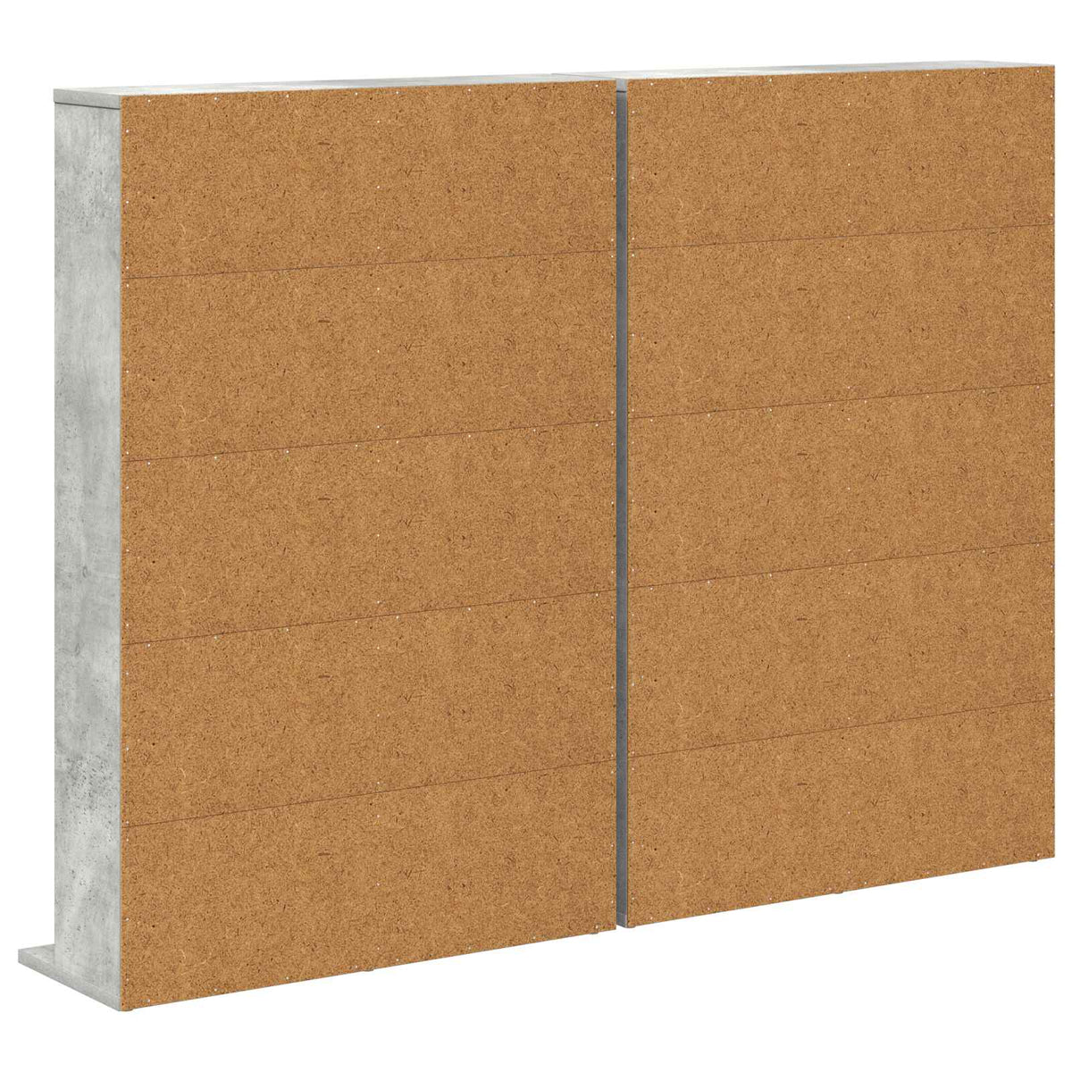 CD ormar 2 kom. Betonska siva 65 x 23,5 x 97,5 cm