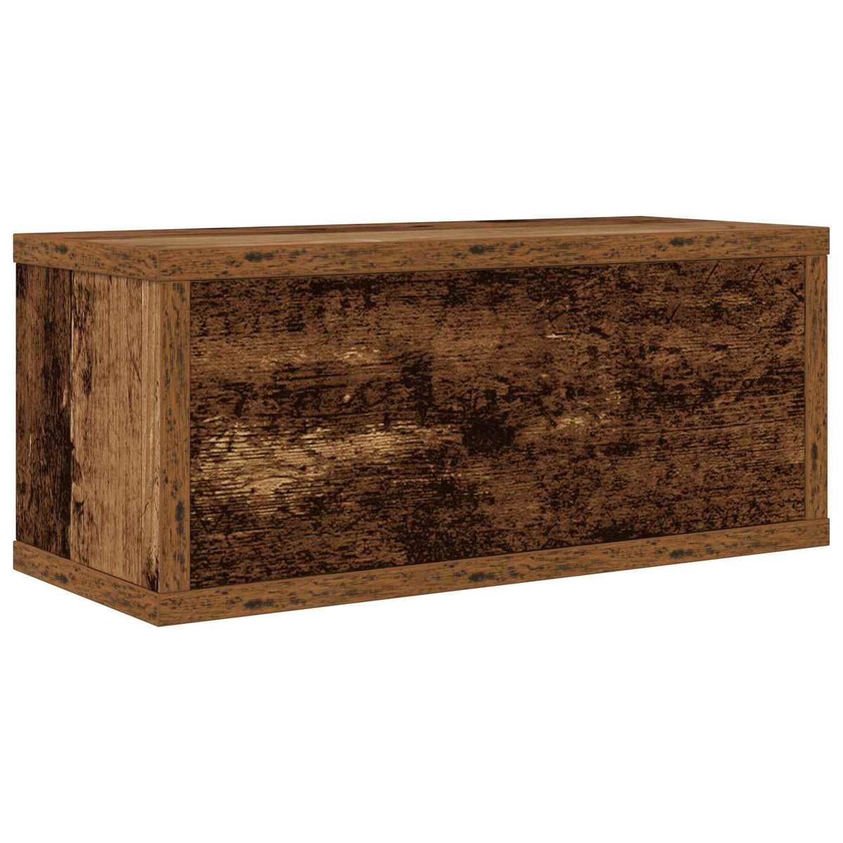 Stalak za CD-ove 2 kom. Staro drvo 40 x 17 x 17 cm