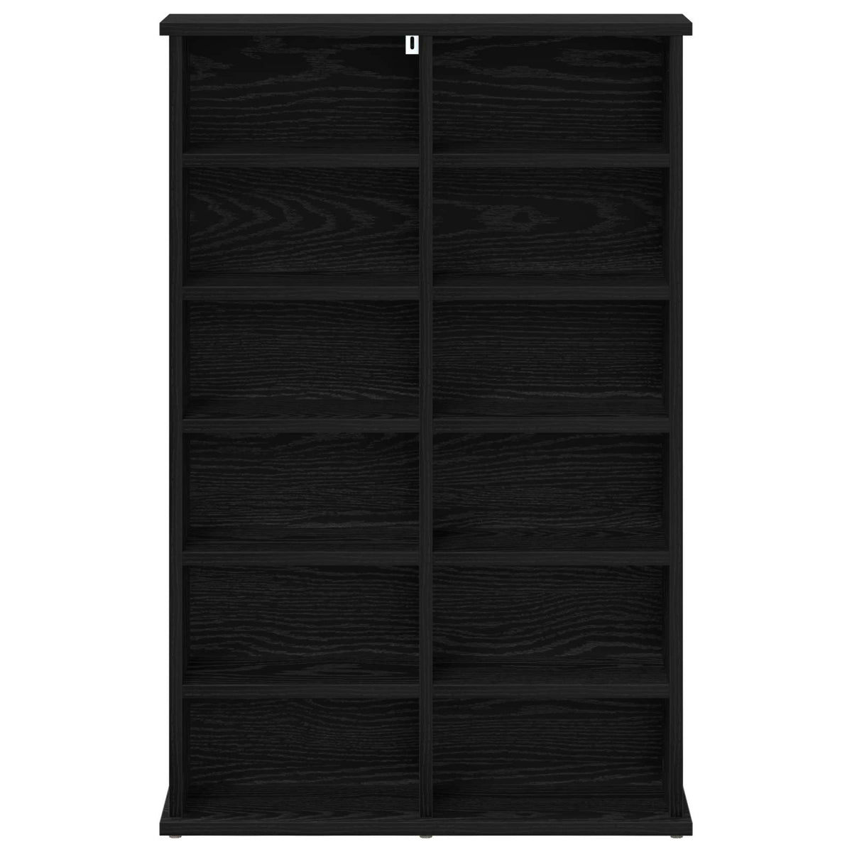CD ormar Crni hrast 60 x 17 x 92 cm Konstruirano drvo