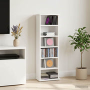 CD ormar Bijela 60 x 17 x 92 cm Konstruirano drvo
