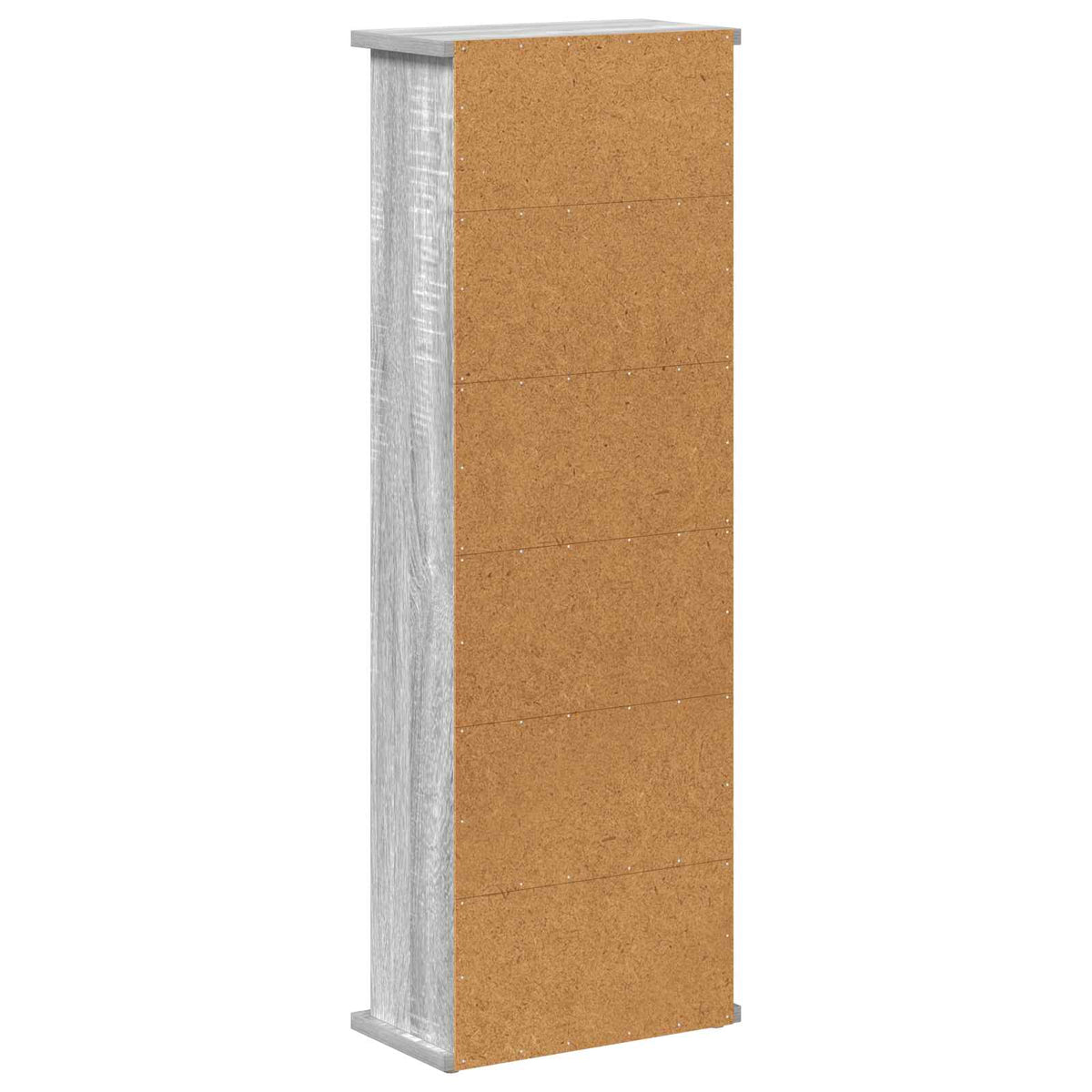 CD ormar Siva Sonoma 60 x 17 x 92 cm Konstruirano drvo