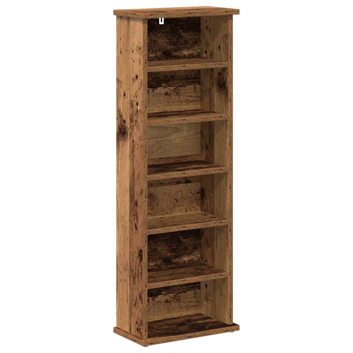 CD ormar Staro drvo 60 x 17 x 92 cm Konstruirano drvo