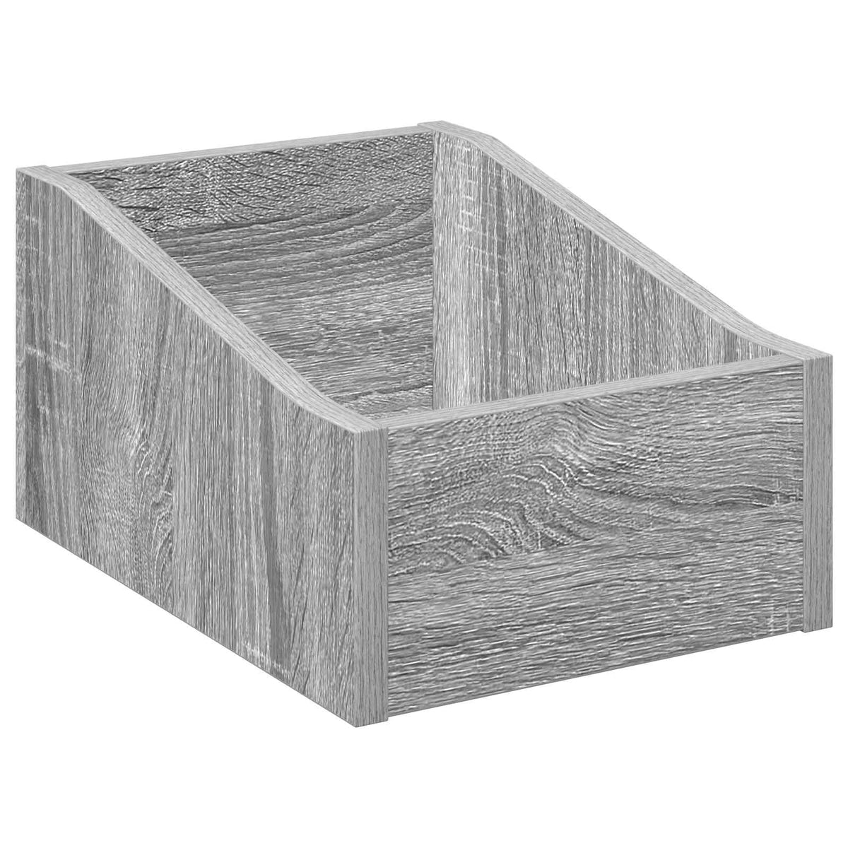 Kutija za LP ploče Siva Sonoma 23 x 33 x 16 cm