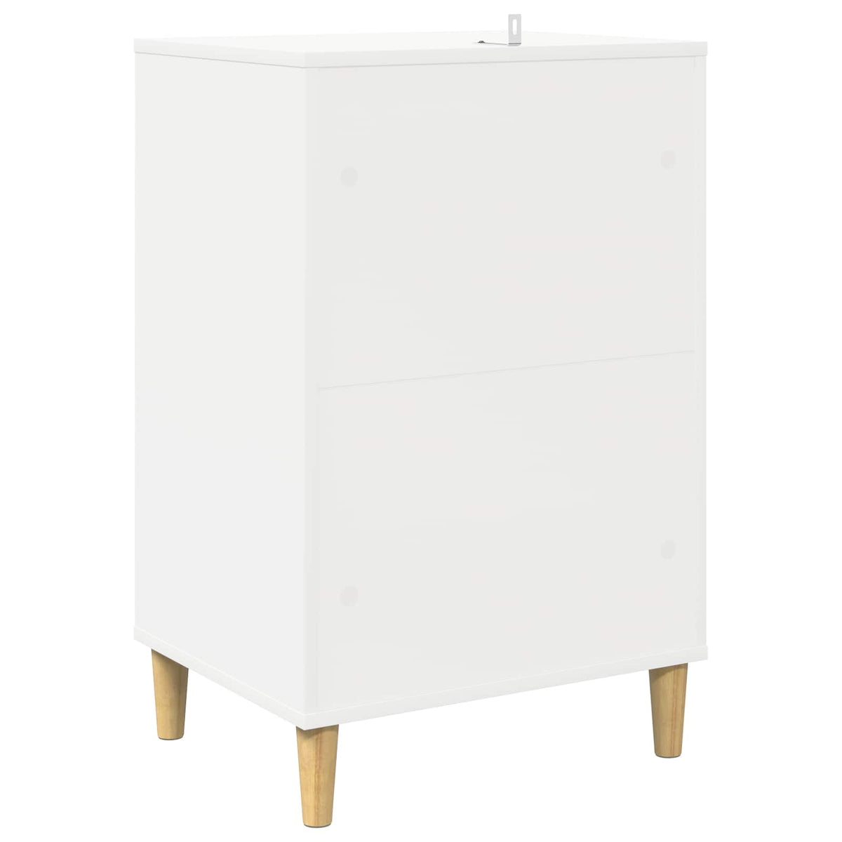 Stalak za gramofon Bijela 47 x 39,5 x 74,5 cm Konstruirano drvo