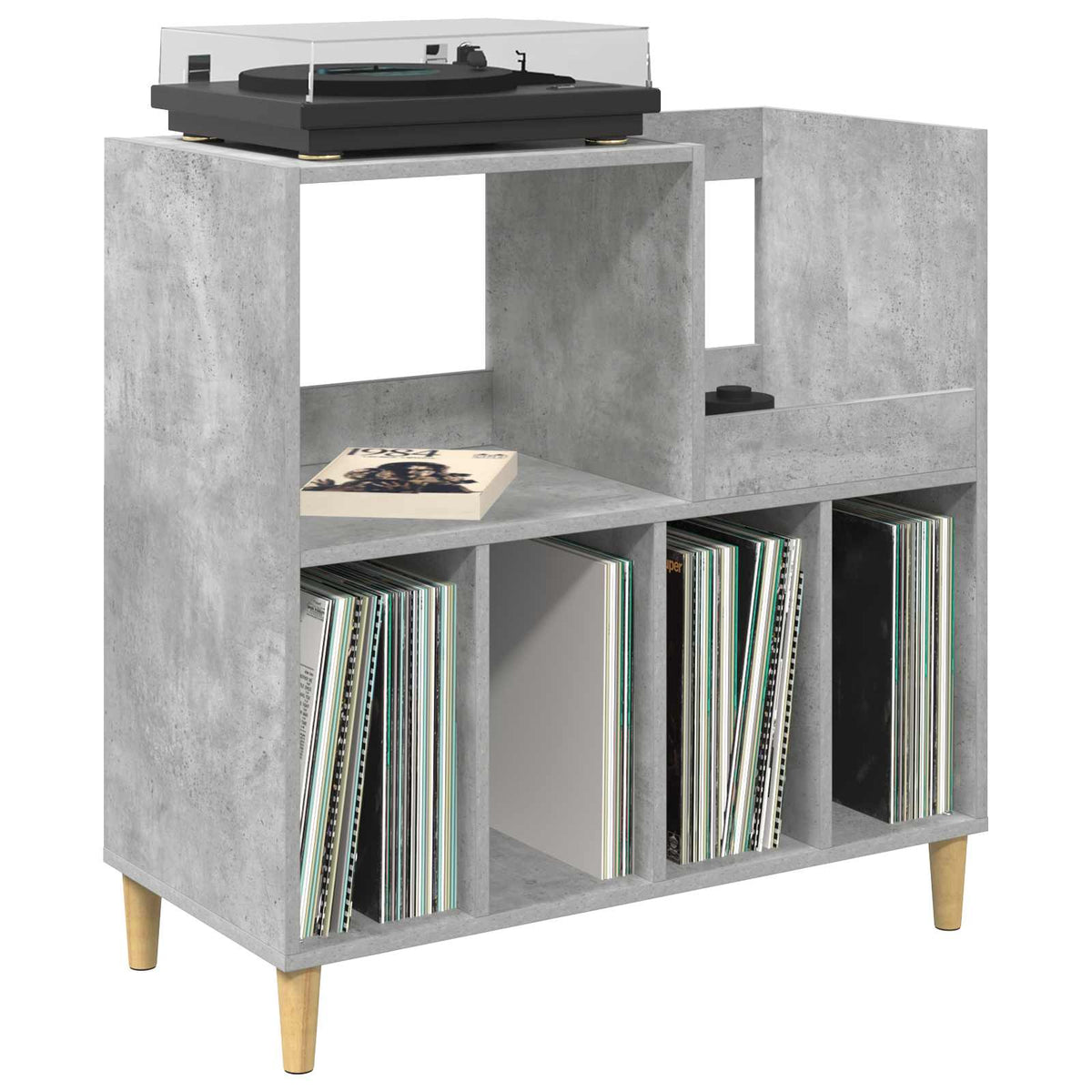 Stalak za gramofon 82 x 39,5 x 82,5 cm Konstruirano drvo