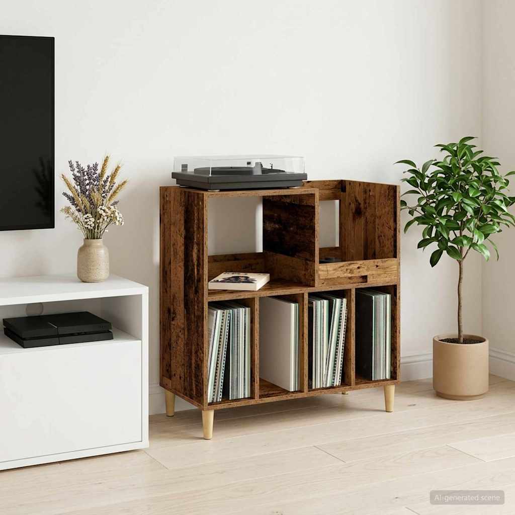 Stalak za gramofon 82 x 39,5 x 82,5 cm Konstruirano drvo