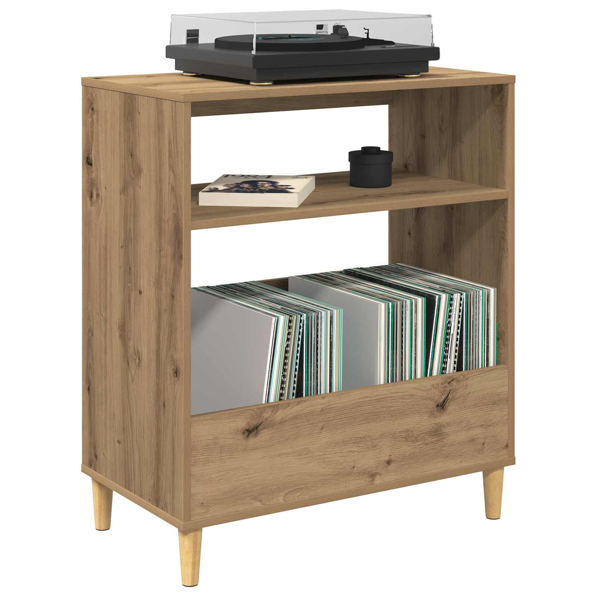 Stalak za gramofon Hrast artisan 71 x 39,5 x 83 cm