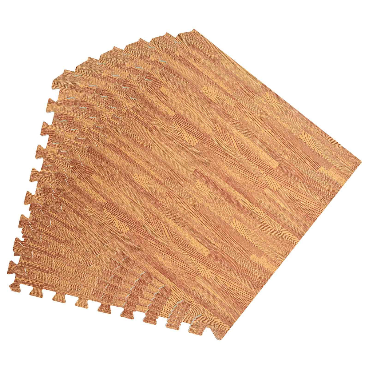 Podne prostirke 40 kom. boja drva 14,4 m²