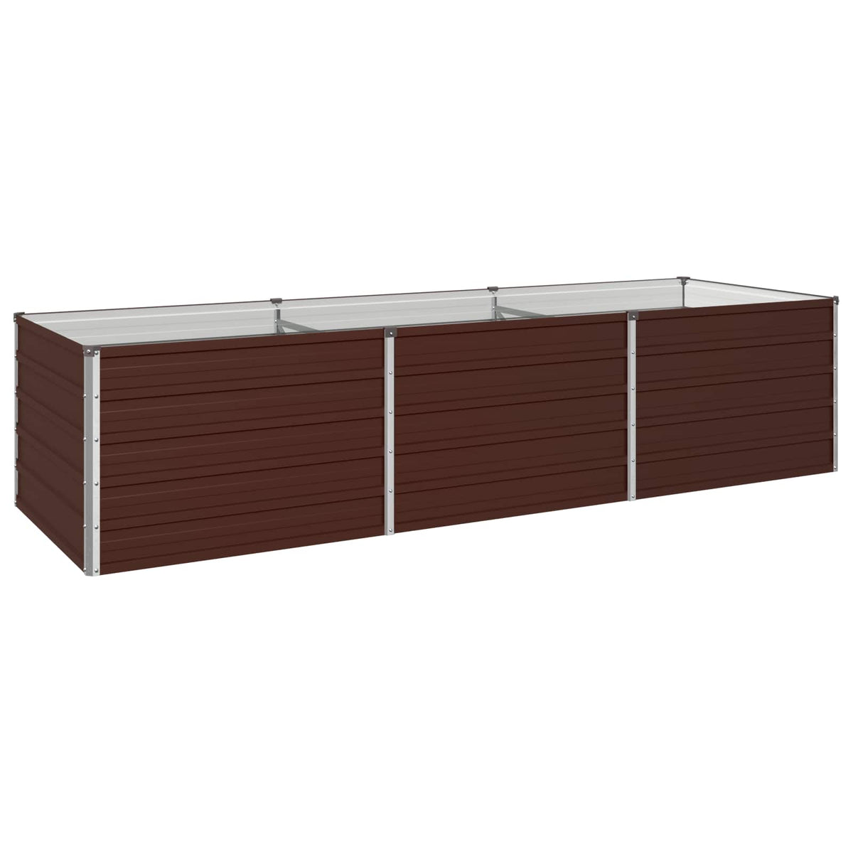 Povišeni vrtni krevet Smeđa 240 x 80 x 55 cm