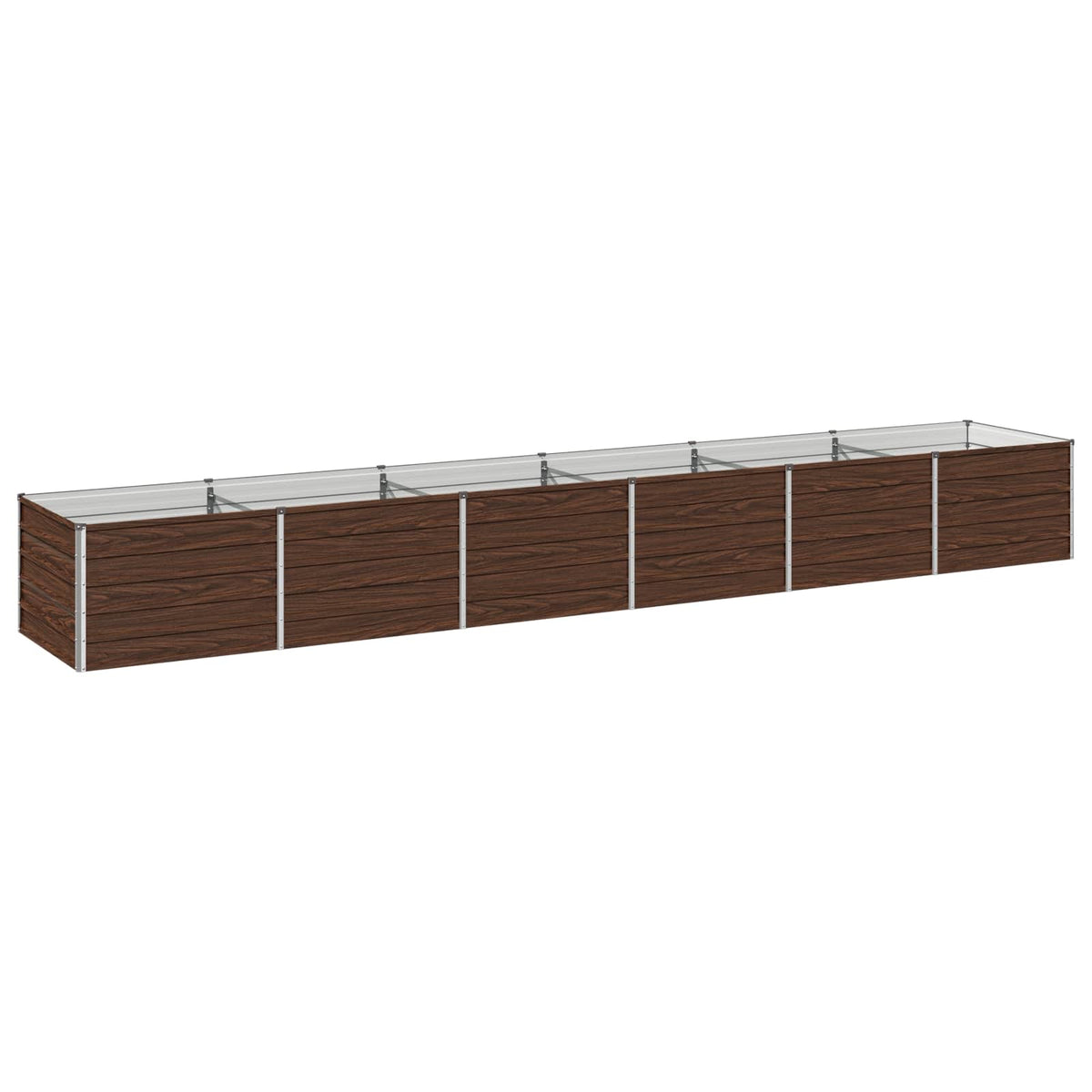 Povišeni vrtni krevet Crna 480 x 80 x 55 cm