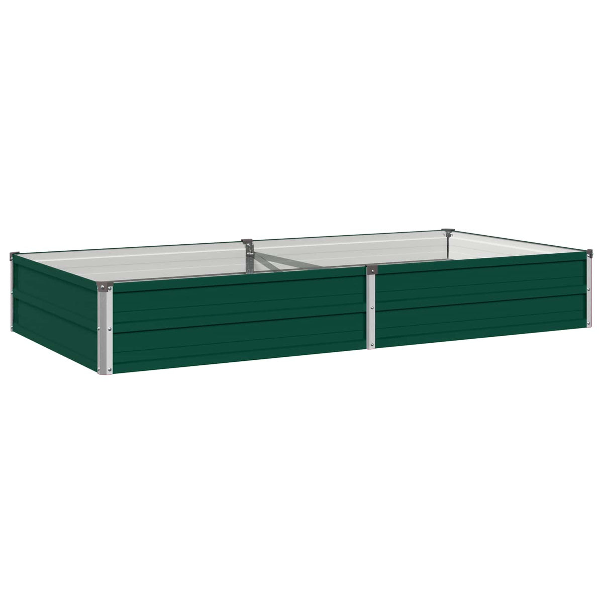 Povišeni vrtni krevet Zelena 160 x 80 x 24 cm