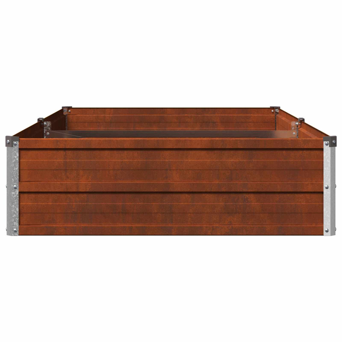 Povišeni vrtni krevet Rđa 160 x 80 x 24 cm corton
