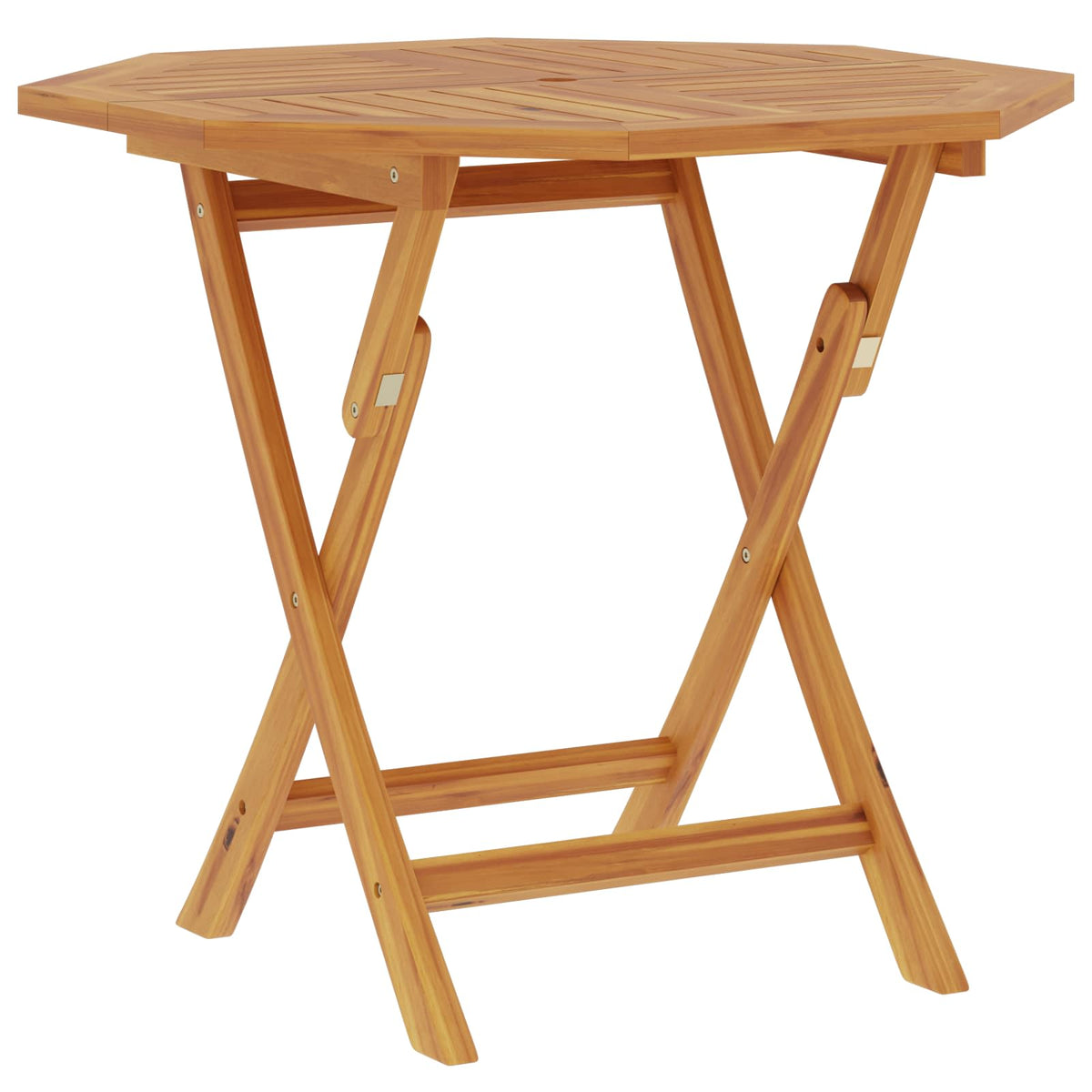 5-dijelni sklopivi vrtni bistro set Prirodna
