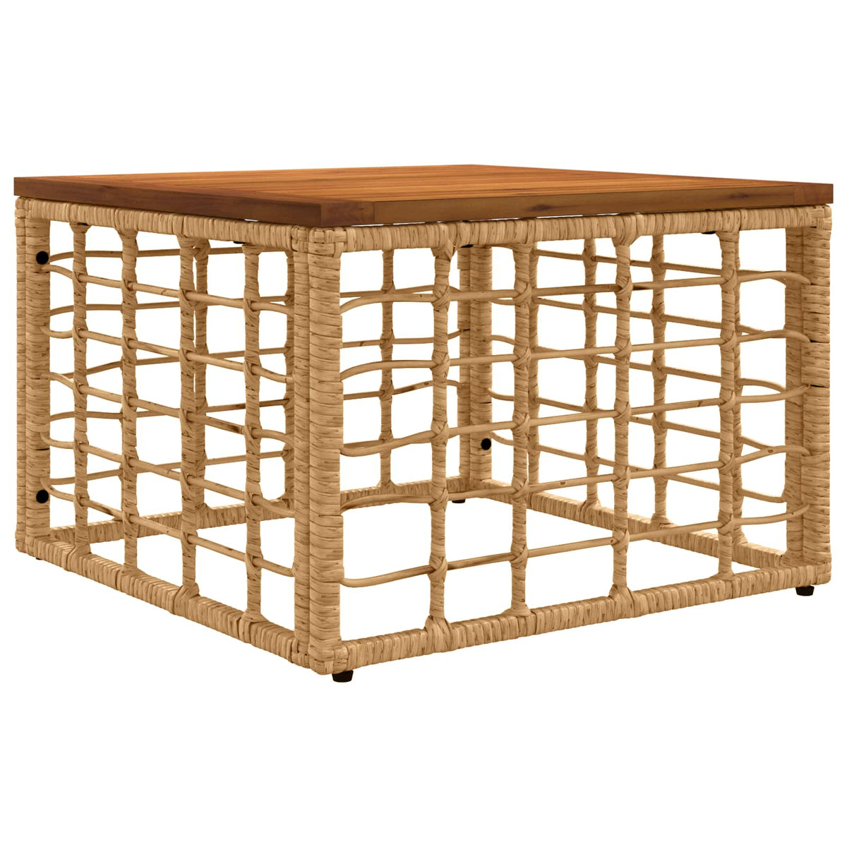 Set vanjskih sofa 13 kom. Prirodna i krema bijela Poliester