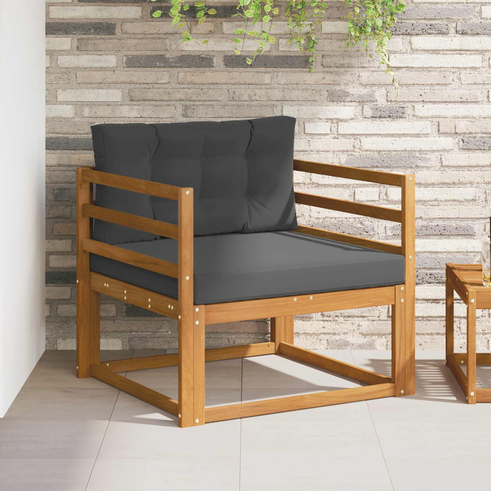 Srednja sofa za van Prirodna