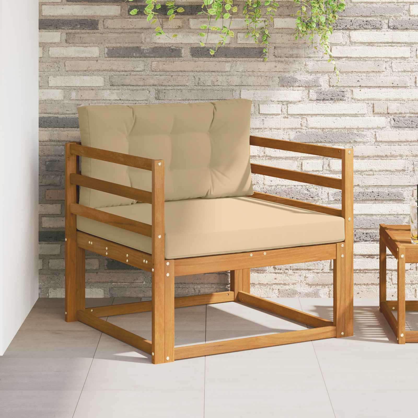 Srednja sofa za van Prirodna