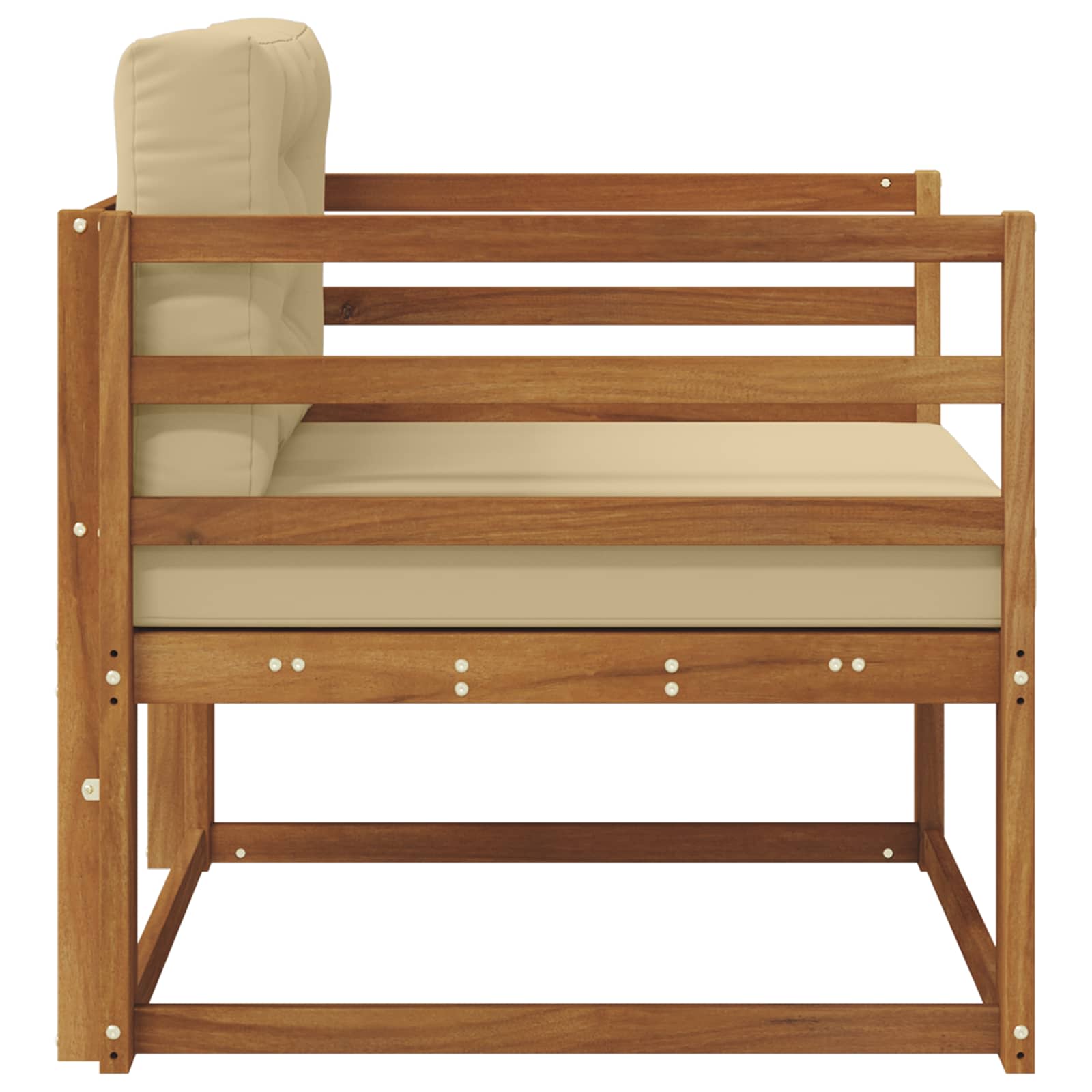 Srednja sofa za van Prirodna