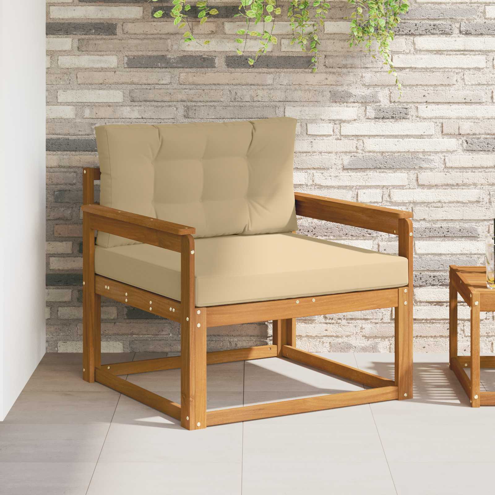 Srednja sofa za van Prirodna