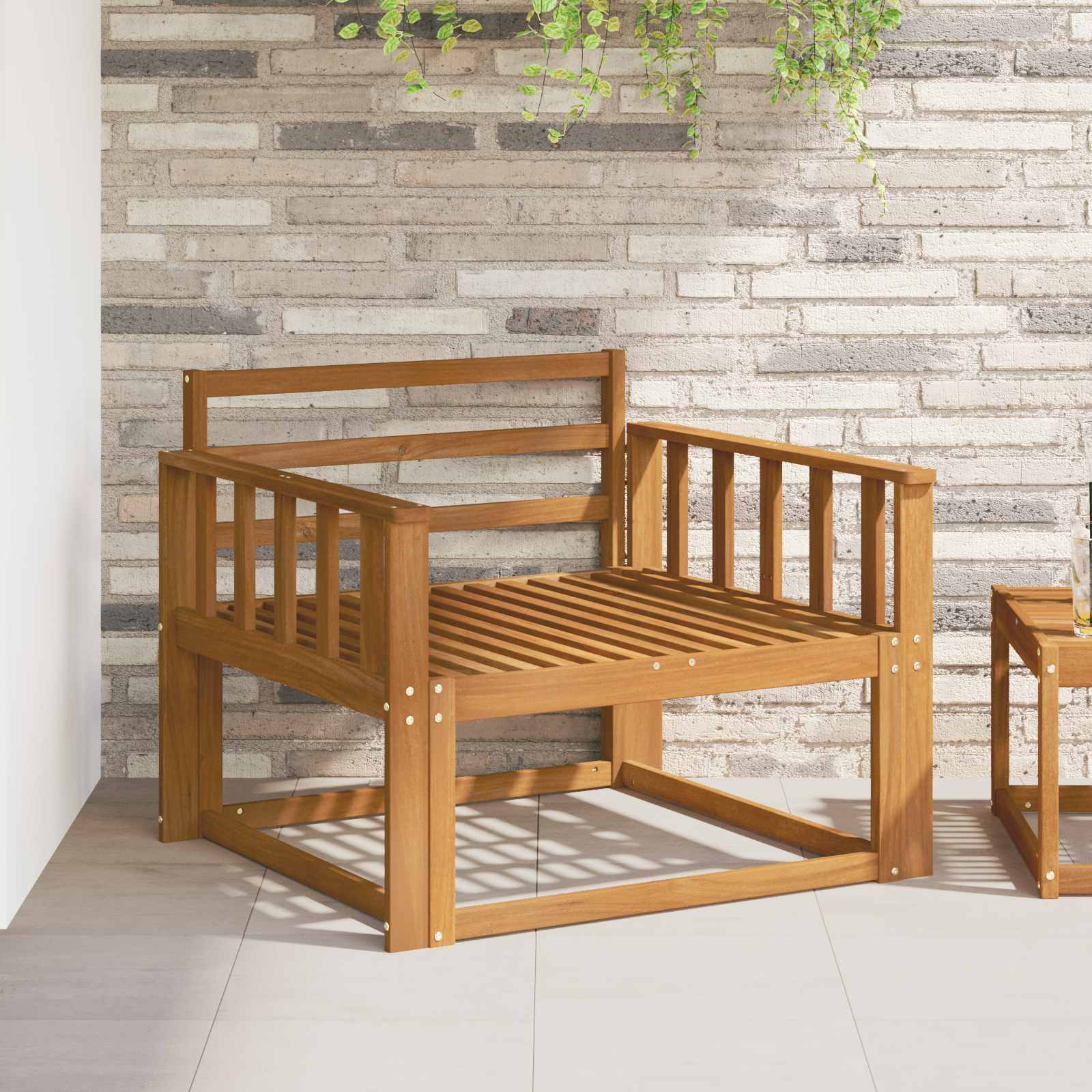 Srednja sofa za van Prirodna